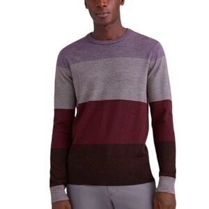 Club Monaco Men’s Merino Colorblock Crewneck Sweater